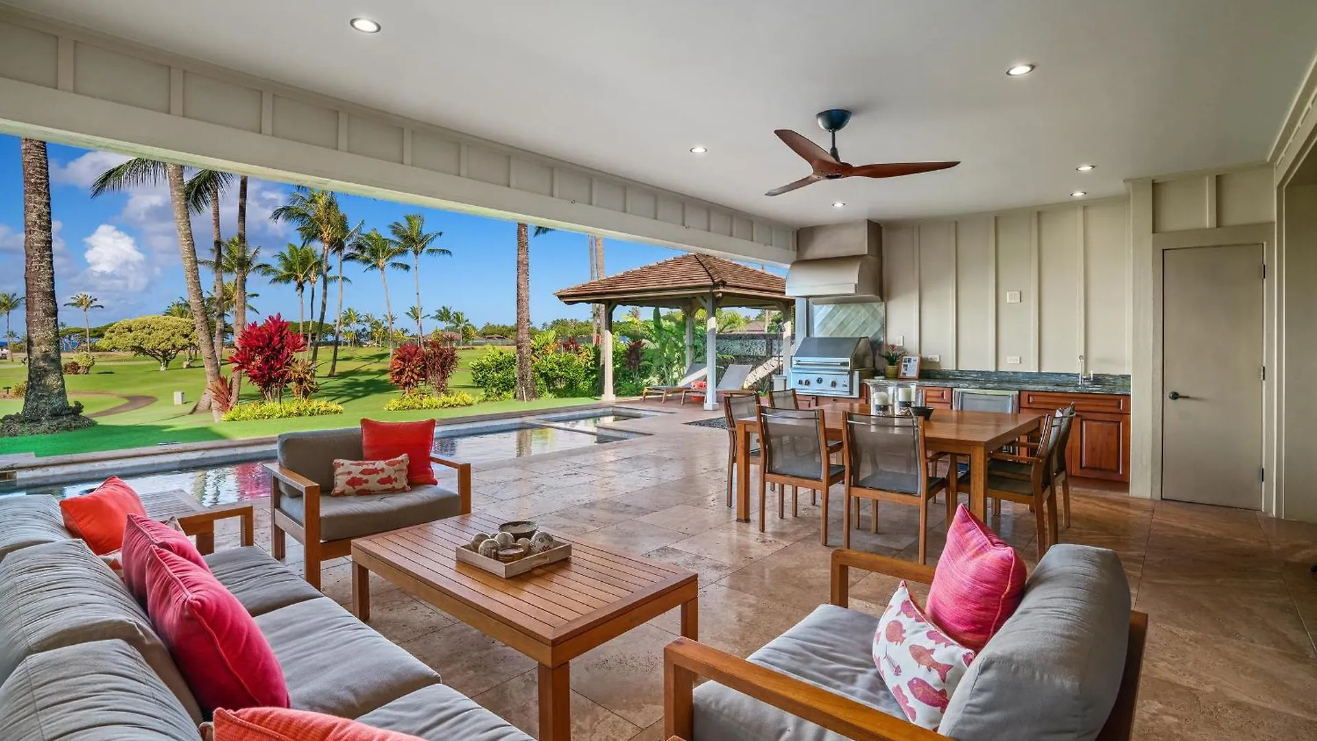 펜션 Luxury Ocean View 4 Bedroom Home In Kukuiula- Alekona Kauai 콜로아