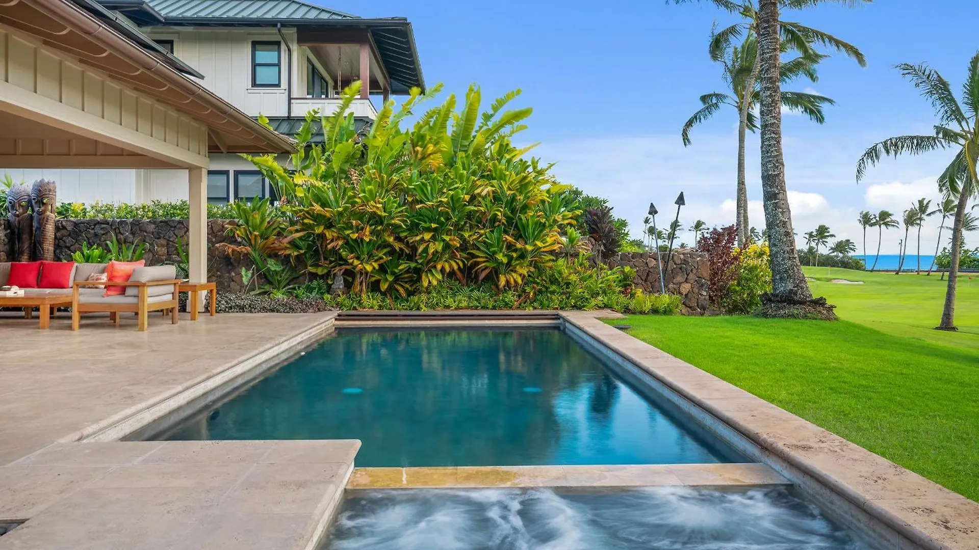 펜션 Luxury Ocean View 4 Bedroom Home In Kukuiula- Alekona Kauai 콜로아 미국